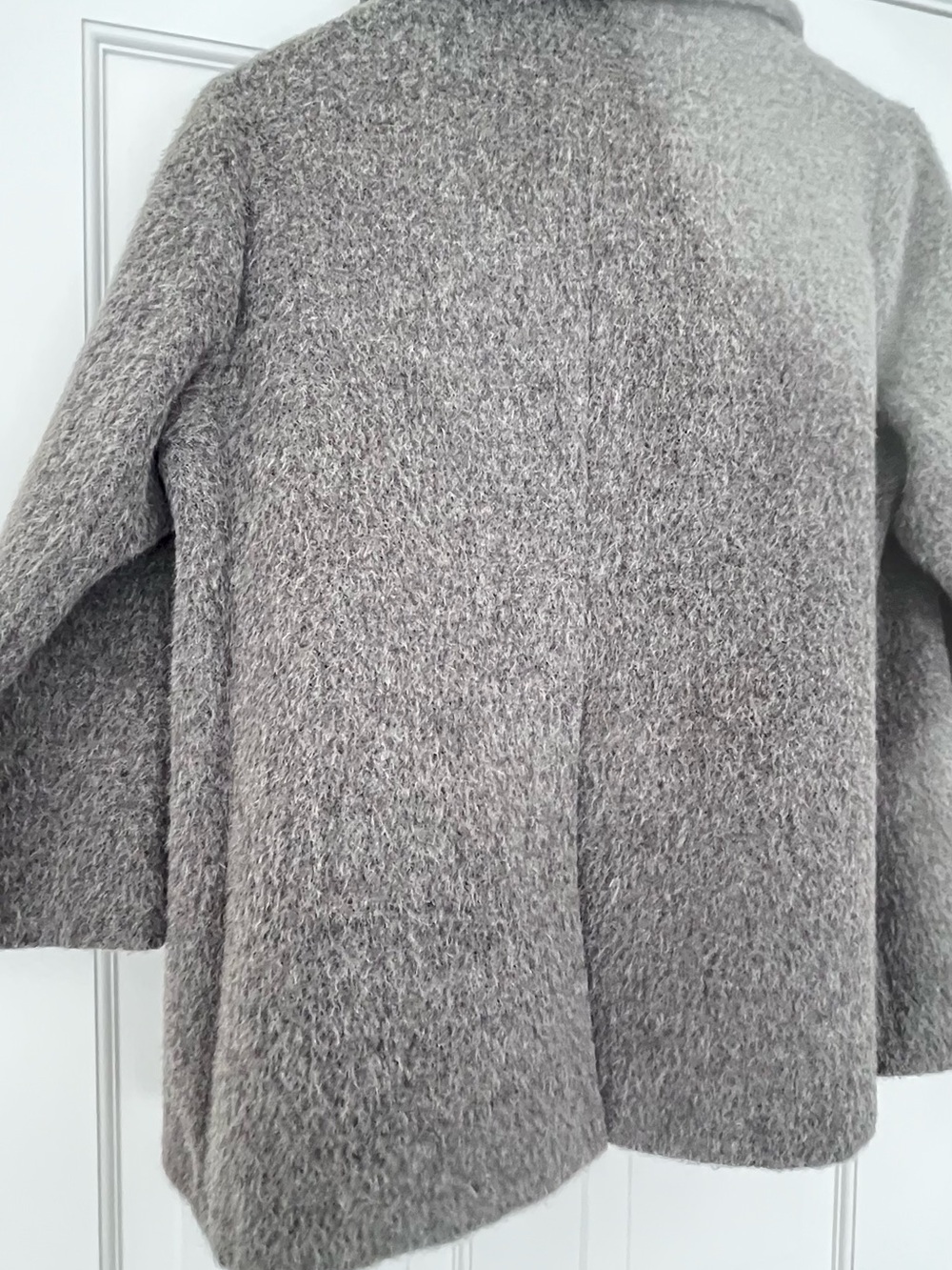 See by Chloe gray alpaca mohair wool peacoat * - Picture 6 of 14